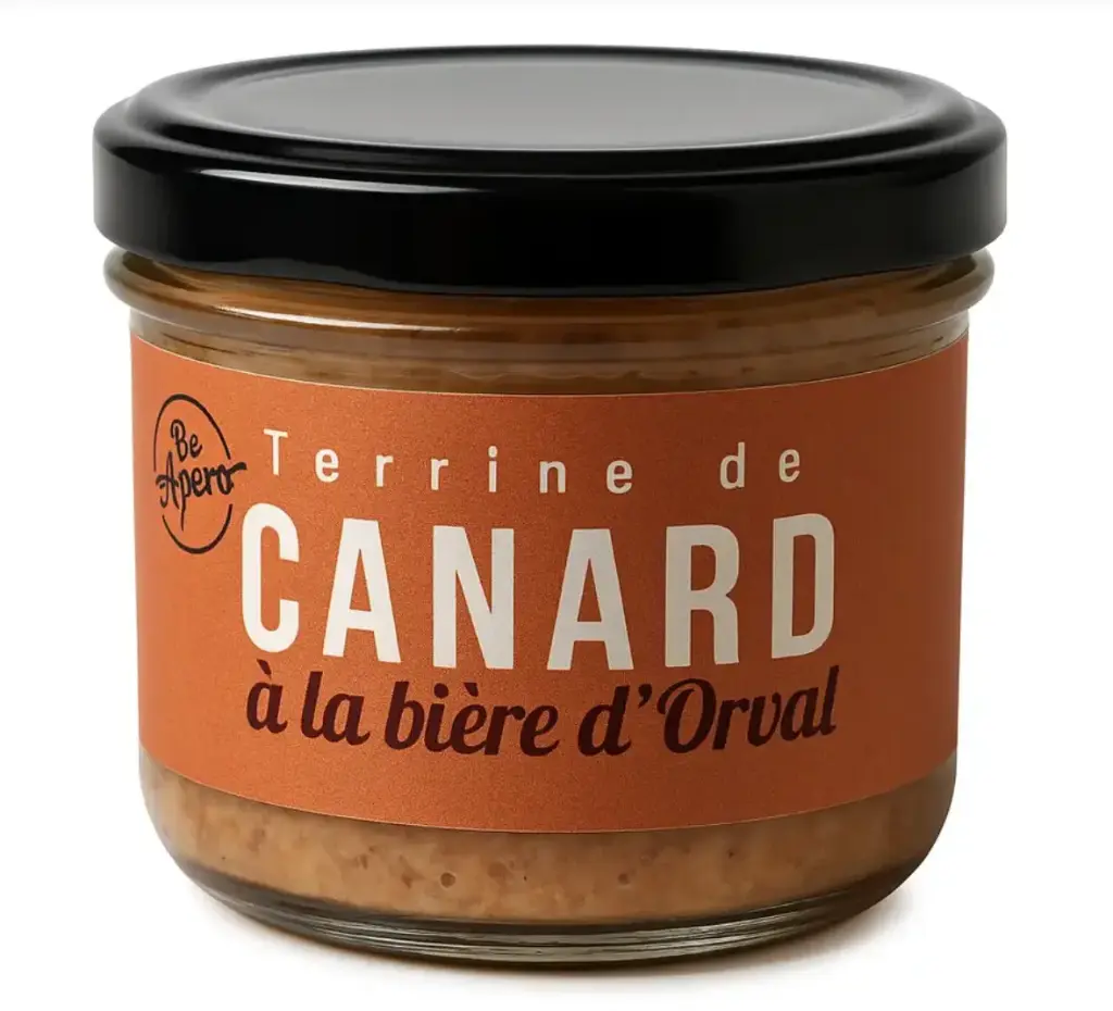 Terrine de canard à l'Orval (90g)